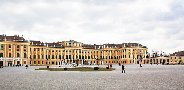 Schloss Schönbrunn, Wien, Außenansicht